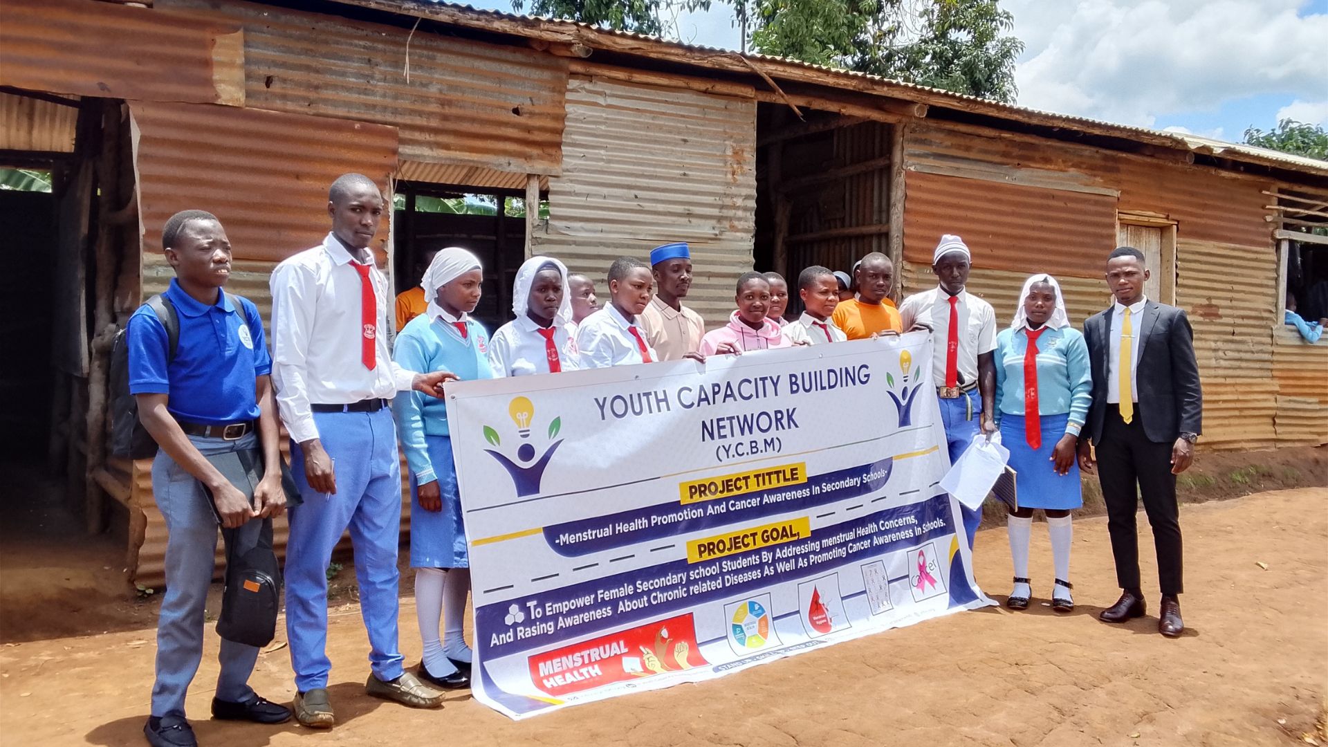Menstral health promotion and cancer awareness in Gomba district secondary schools